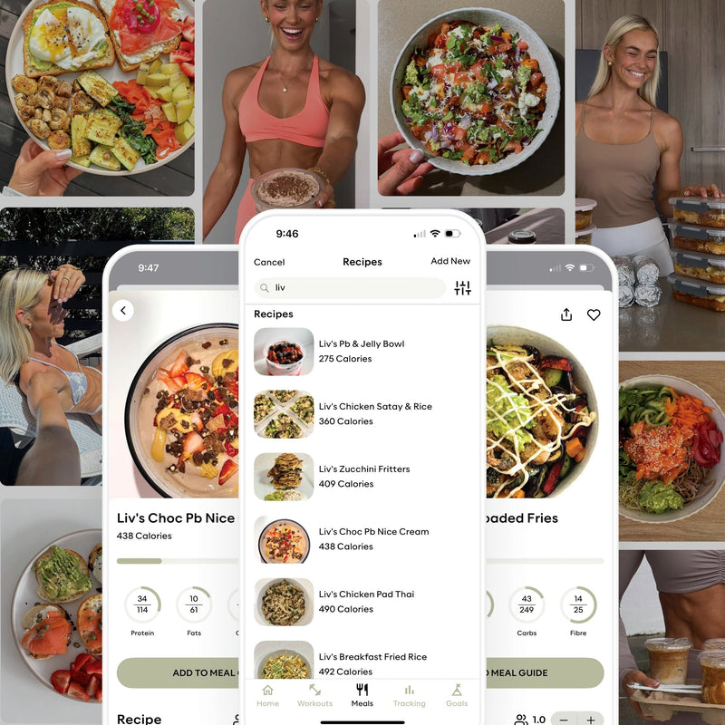 Olivia May's favourite healthy recipes now available in the Move With Us App